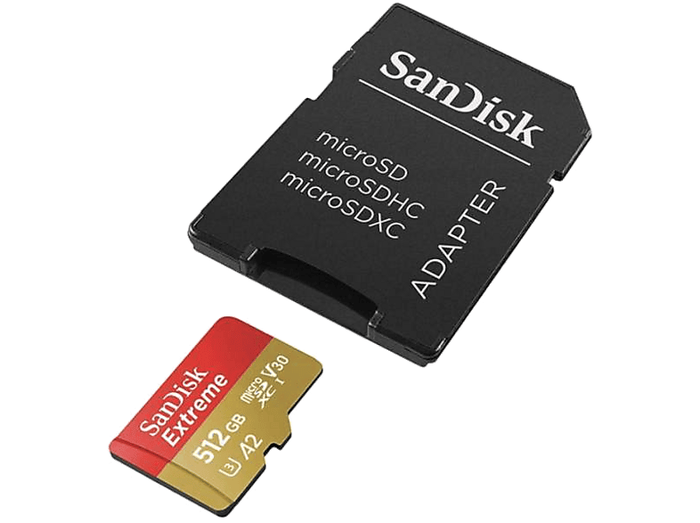 Karta pamięci SANDISK Extreme microSDXC 512 GB