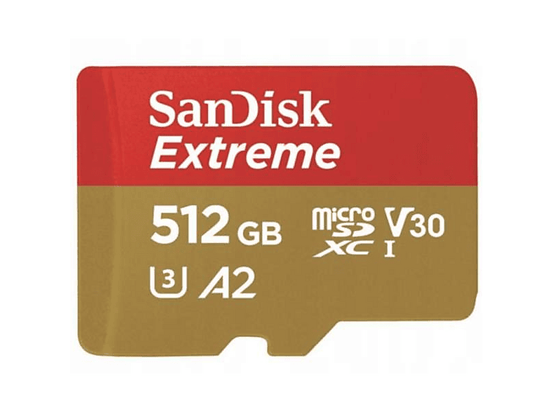 Karta pamięci SANDISK Extreme microSDXC 512 GB – zdjęcie 3