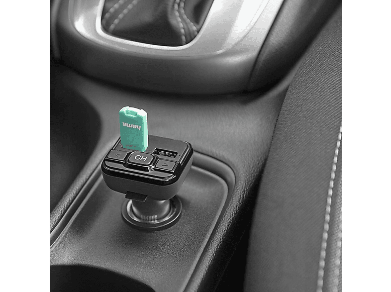 Transmiter FM HAMA 14164 Bluetooth Szary – zdjęcie 3