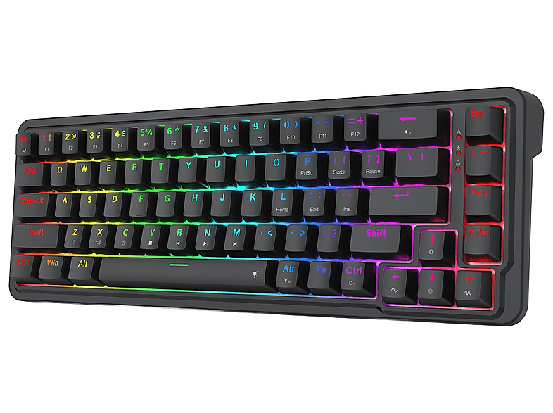 Redragon Nova K709 RGB Czarny – zdjęcie 3