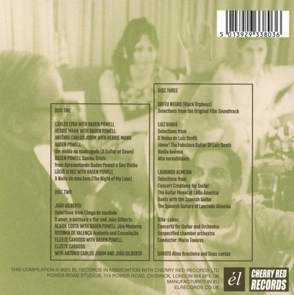 Albumcover mit Titellisten und Künstlernamen. Schwarzweißfoto von zwei Personen im Hintergrund. Cherry Red Records Logo.