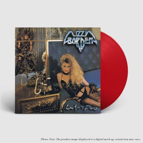 Albumcover von Lizzy Borden. Eine Frau in Unterwäsche liegt auf einem Bett, rechts eine rote Schallplatte.