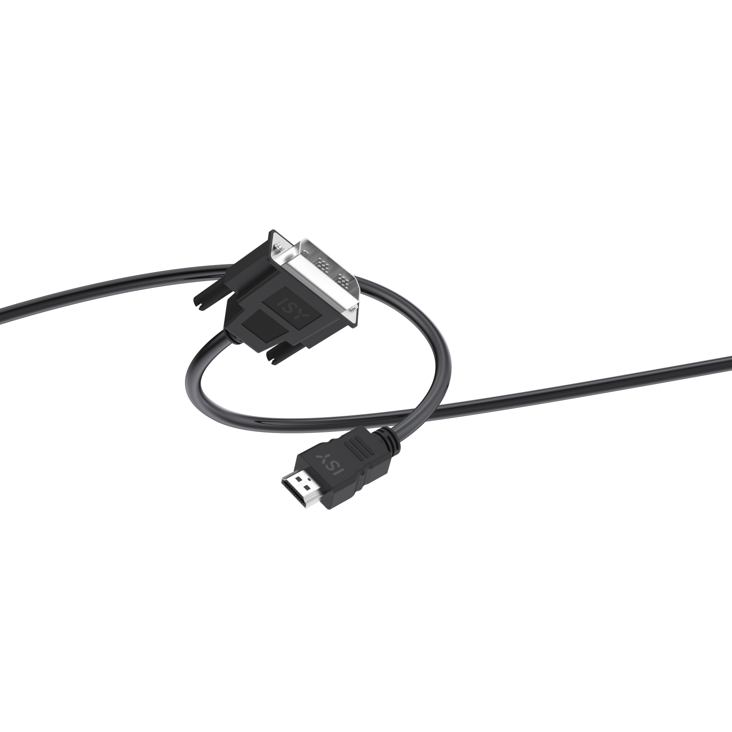 ISY Idv-5001 Hdmi-kabel 15 M Zwart