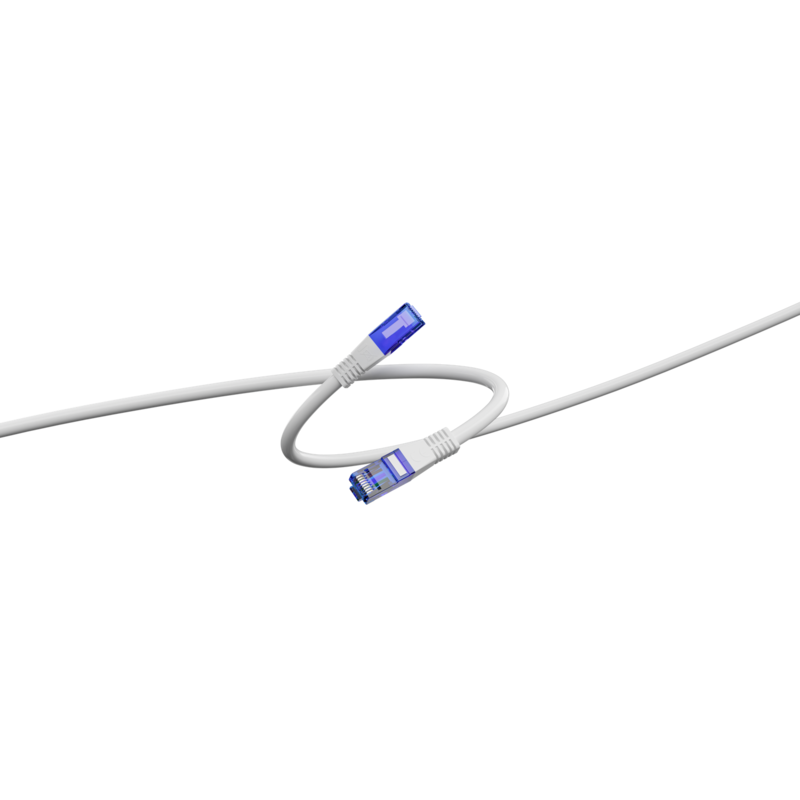 ISY PC-1030 CAT6a U/UTP Netwerkkabel 3 m Grijs