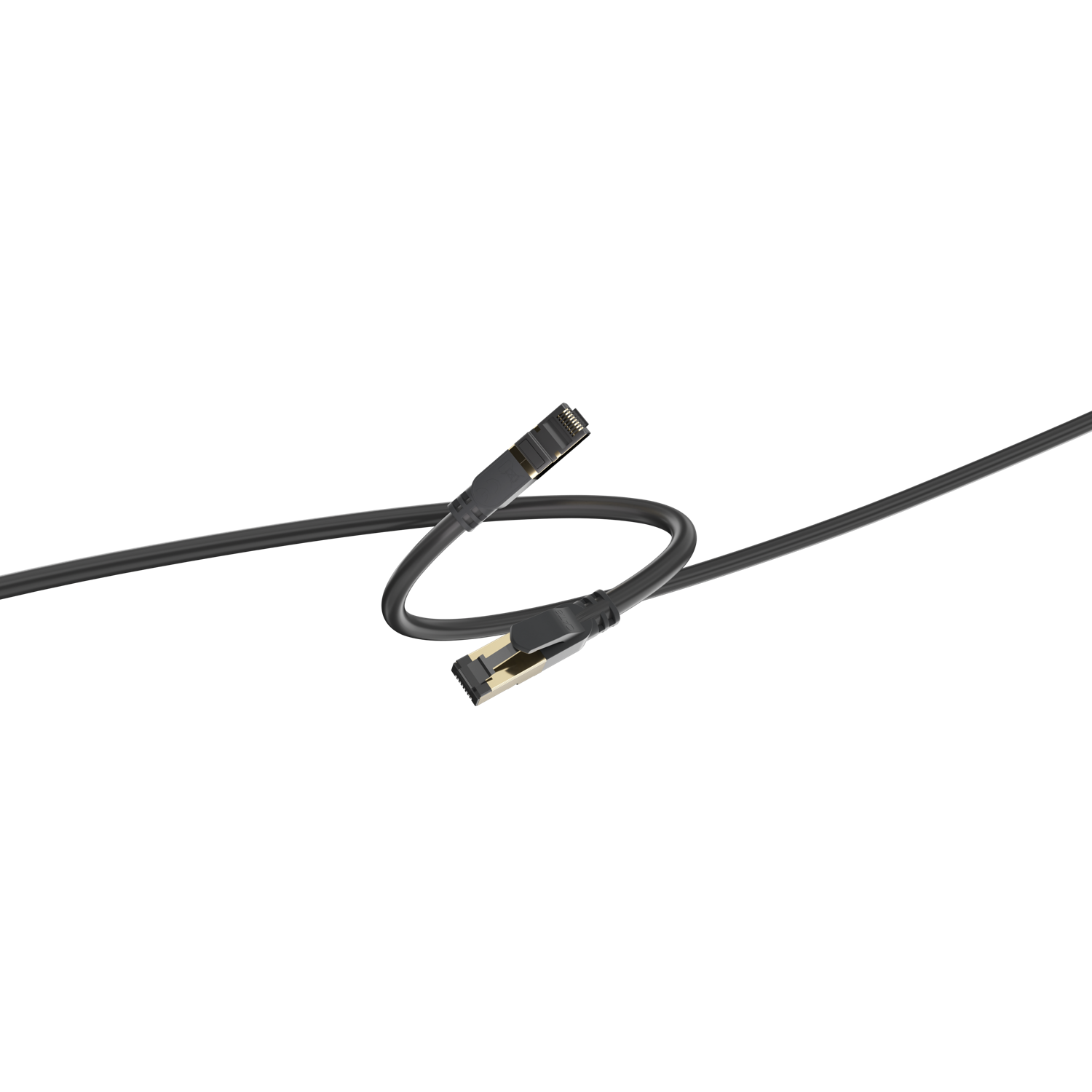 ISY Ipc-1015 CAT8 S/ftp Netwerkkabel 5 M Zwart