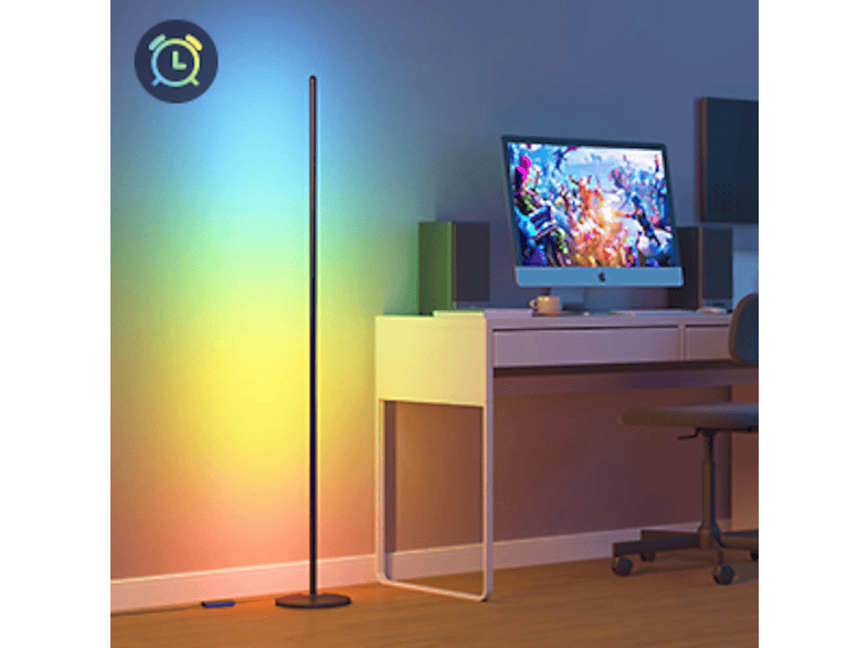 Thumbnail - GOVEE Smarte Stehlampe Gelb, Lila, Rosa, Blau