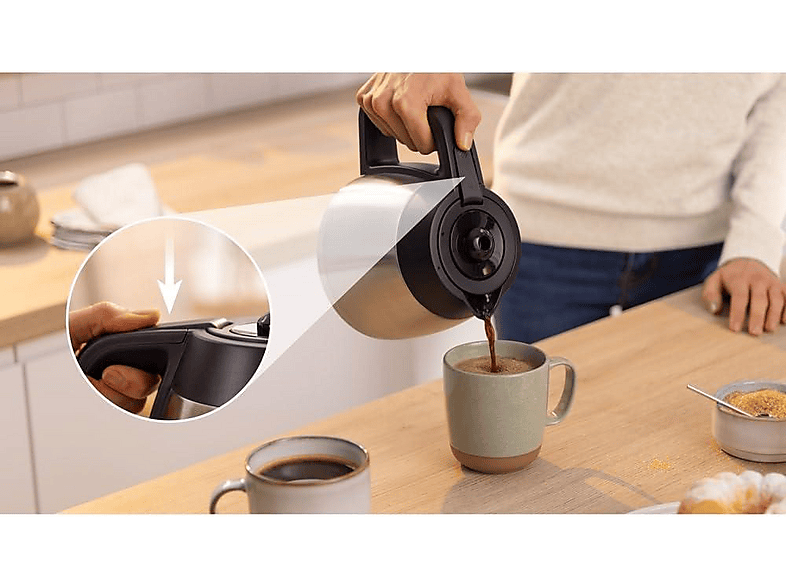 BOSCH TKA5M253 Kaffeemaschine Schwarz