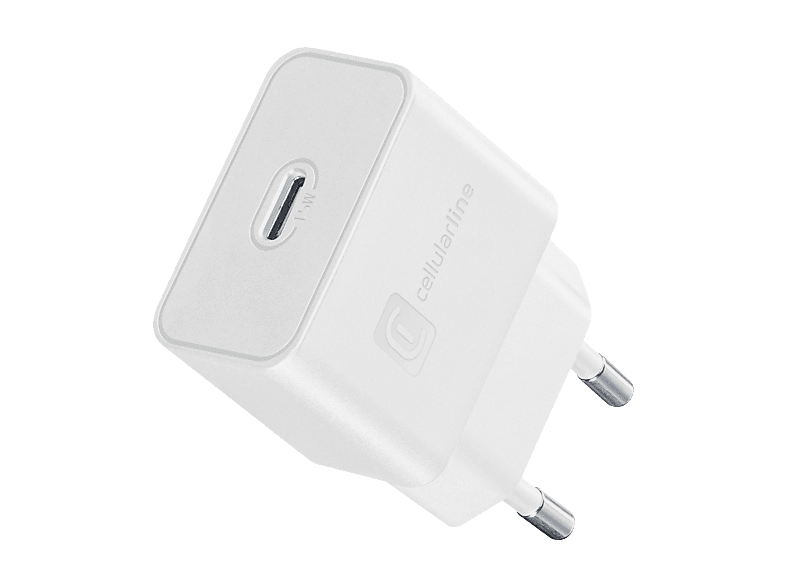 REACONDICIONADO Seminuevo Excelente Cargador móvil - CellularLine Charger, Adaptative technology, 15 W, Universal, Blanco