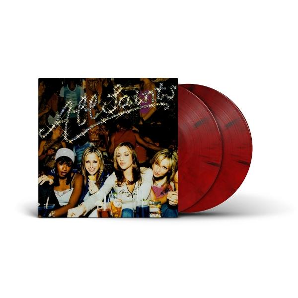Album borítója négy nővel egy bárban, a 'All Saints' felirat csillogó betűkkel és két piros bakelit lemezzel.