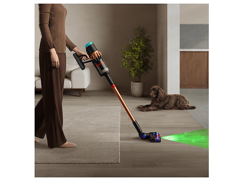 Dyson V16 Piston Animal Staubsauger (1,35 l, Akkulaufzeit: bis zu 70 Minuten im Eco-Modus, Mattes Schwarz/Kupfer) — Foto 4 von 5