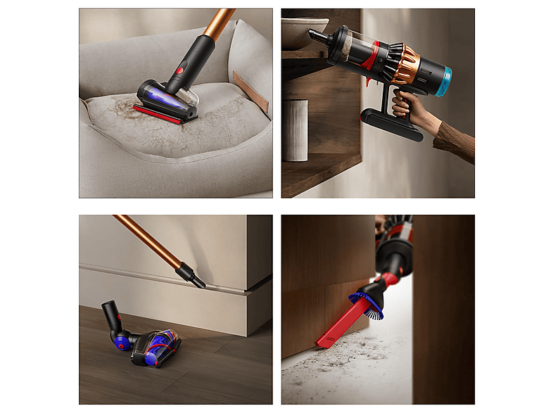 Dyson V16 Piston Animal Submarine Staubsauger (1,35 l, Akkulaufzeit: bis zu 70 Minuten im Eco-Modus, Mattes Schwarz/Kupfer) — Foto 5 von 5