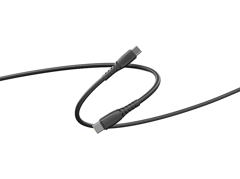 Kabel ISY IUC-1112 USB-C do 1m Czarny