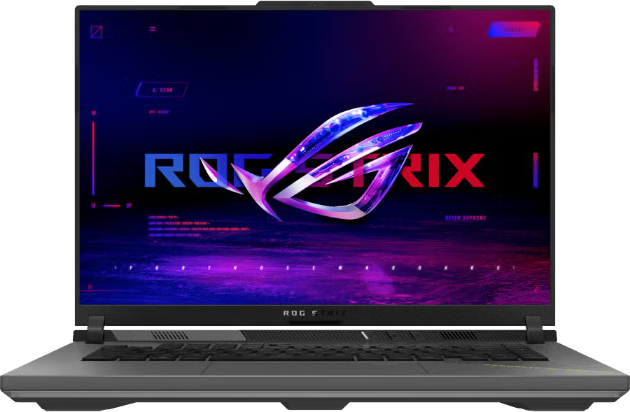 ASUS ROG Strix G16 G614FR-S5100W Szürke Gamer laptop (16" WQXGA/Ryzen9/32GB/1024 GB SSD/RTX 5070Ti 12GB/Win11H)