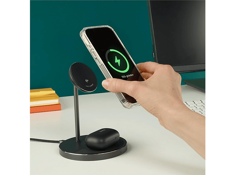 Hama Standard 2w1 QI2 FC Czarny – zdjęcie 3