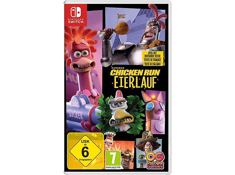 Chicken Run Eierlauf - Nintendo Switch [Game card]