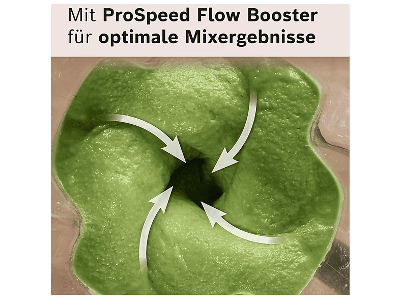 Thumbnail - BOSCH MMBD665B1 Serie 6 Hochleistungsmixer VitaPower, Standmixer Schwarz (1800 Watt, 2 l)