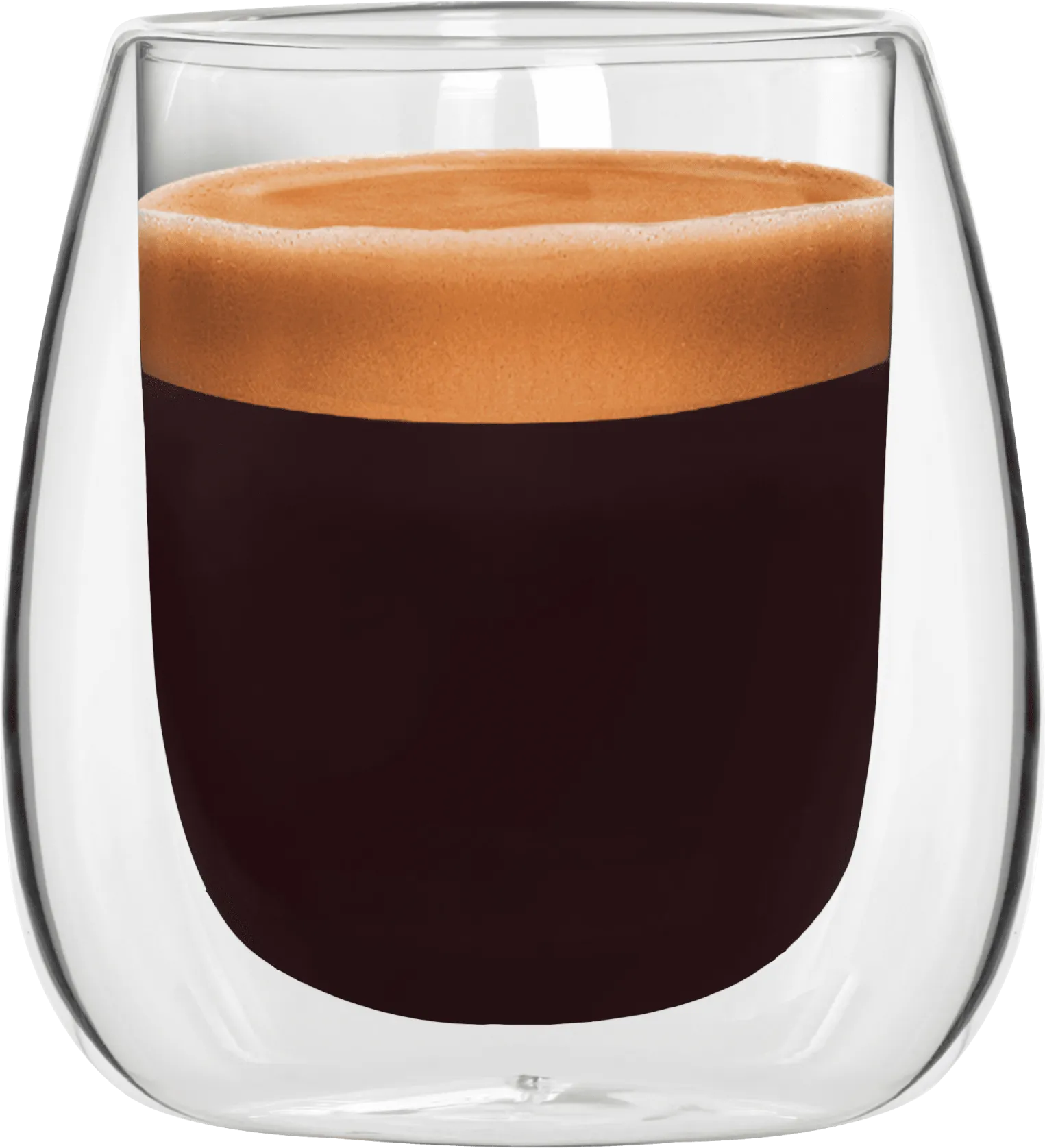 BIALETTI DBW014 VERONA Dupla falú pohár szett - 2 db 80 ml