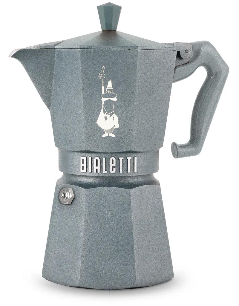 BIALETTI 9076 Moka Exclusive Indukciós kotyogó szürke - 6 adagos
