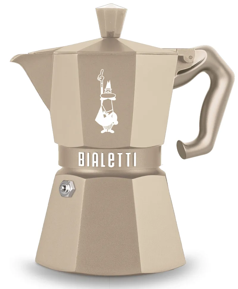 BIALETTI 9077 Moka Exclusive Indukciós kotyogó homok - 3 adagos