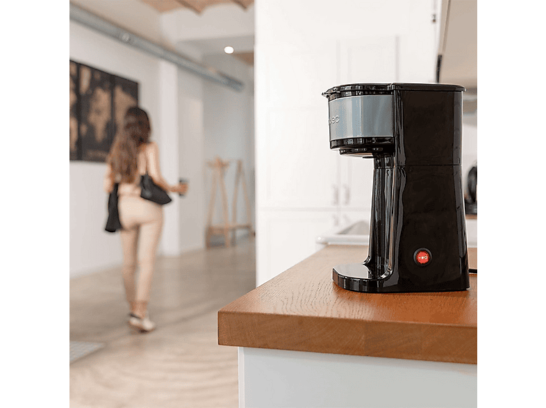Ekspres przelewowy CECOTEC Coffee 66 Drop & Go Czarno-grafitowy – zdjęcie 2