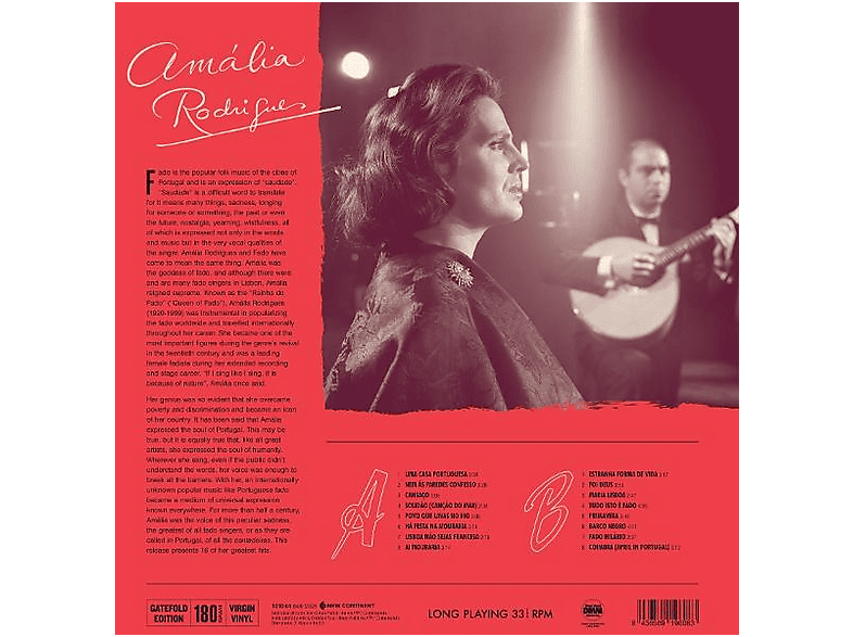 Thumbnail - Amália Rodrigues - Essential Amalia (Vinyl)