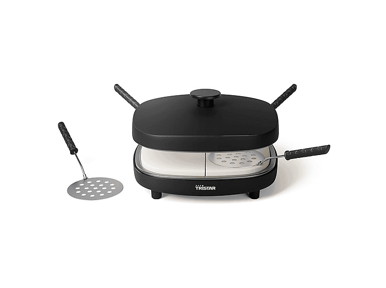 TriStar PZ-9174 Family Pizzaöfen (in Schwarz, für 4 Personen, 900 Watt) — Foto 2 von 4