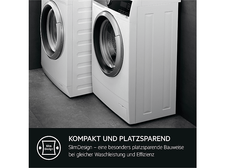 Thumbnail - AEG LSR6F75470 6000 Waschmaschine (7,0 kg, 1351 U/Min., B, Ja)