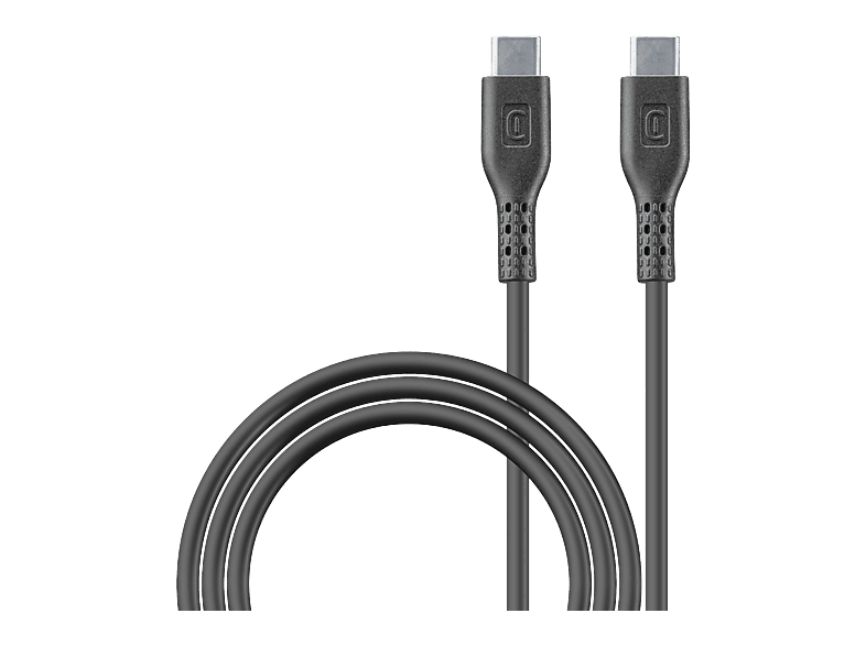 REACONDICIONADO Seminuevo Muy bueno Cable USB-C - CellularLine, USB-C, Carga rápida 45W, Para Samsung, 100 cm, Negro