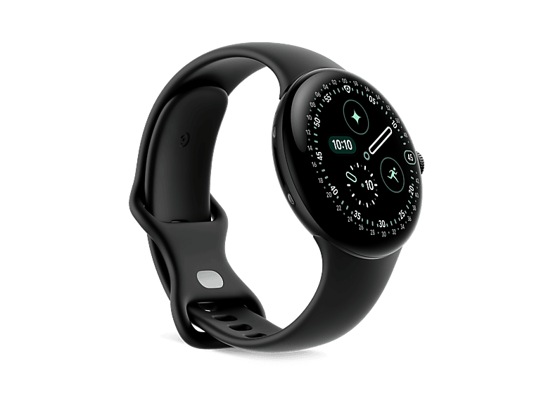 GOOGLE Pixel Watch 4, LTE, 45mm, Black/Obsidian | MediaMarkt