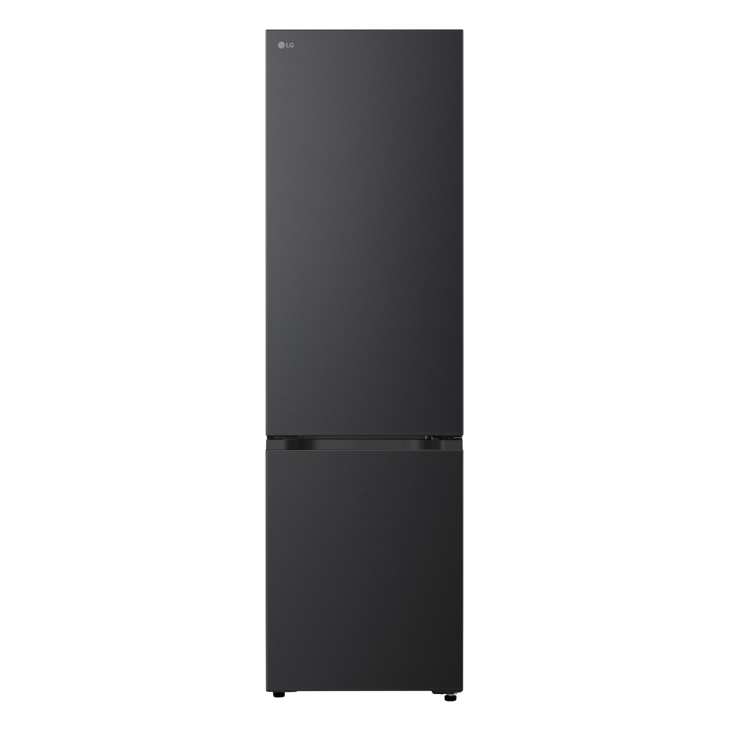 LG GBBS322CEV - breedte 59.7 cm - hoogte 203 cm - inhoud 375 l - NoFrost Koel-vriescombinatie Essence Black Steel afbeelding