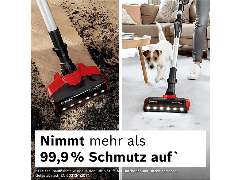 BOSCH BKS711PET Unlimited 7 ProAnimal Stielsauger, Akkubetrieb