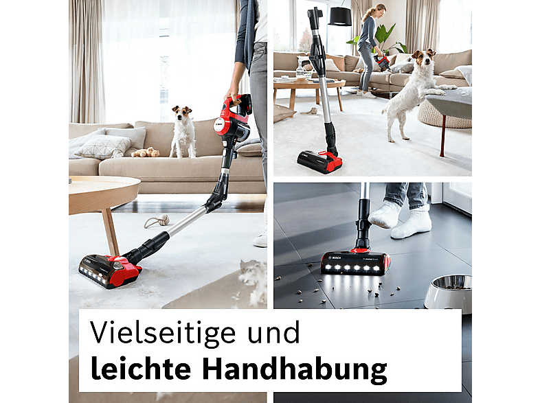 BOSCH BKS711PET Unlimited 7 ProAnimal Stielsauger, Akkubetrieb