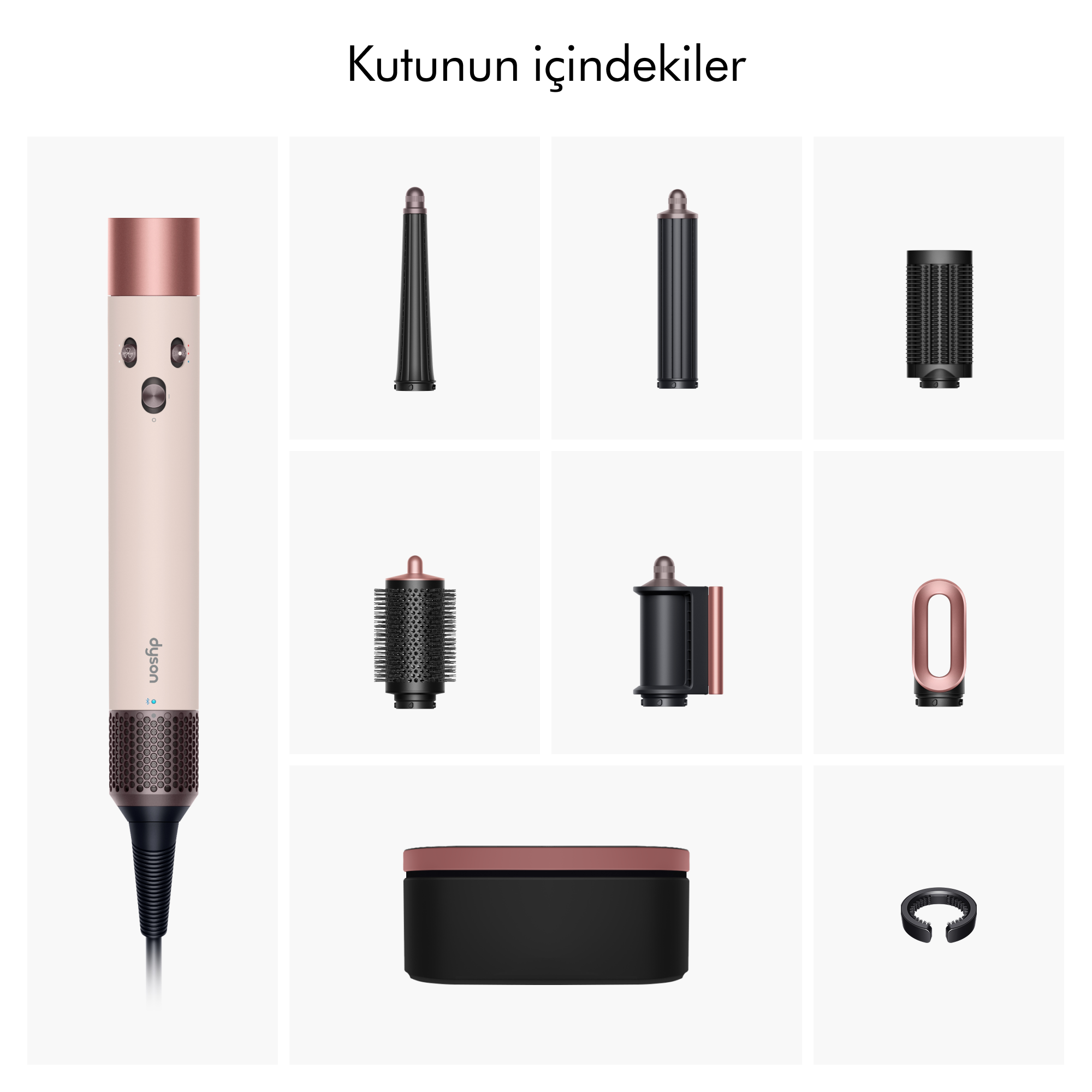 DYSON Airwrap i.d.™ Saç Şekillendirme Ve Kurutma Seti Ceramic Pink