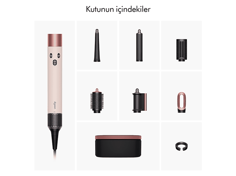 DYSON Airwrap i.d.™ Saç Şekillendirme Ve Kurutma Seti Ceramic Pink