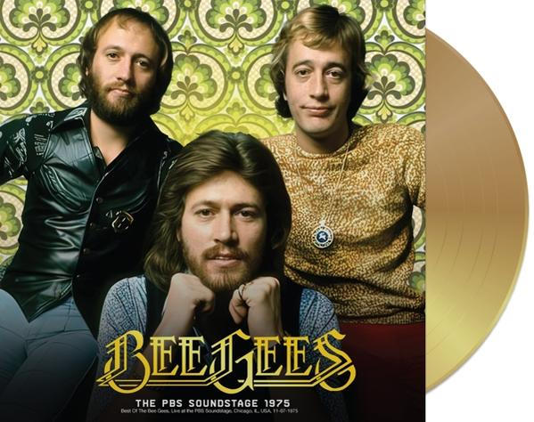 Az album borítója a Bee Gees-szel, jobbra egy arany hanglemezzel. A háttér zöld és fehér mintás.