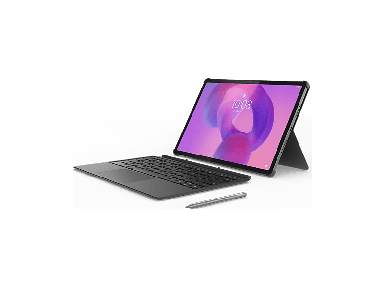 Lenovo Idea Tab Pro, 12.7 3K, 8GB RAM, 256GB, MediaTek Dimensity 8300, Android, Gris, Incluye lápiz digital y teclado
