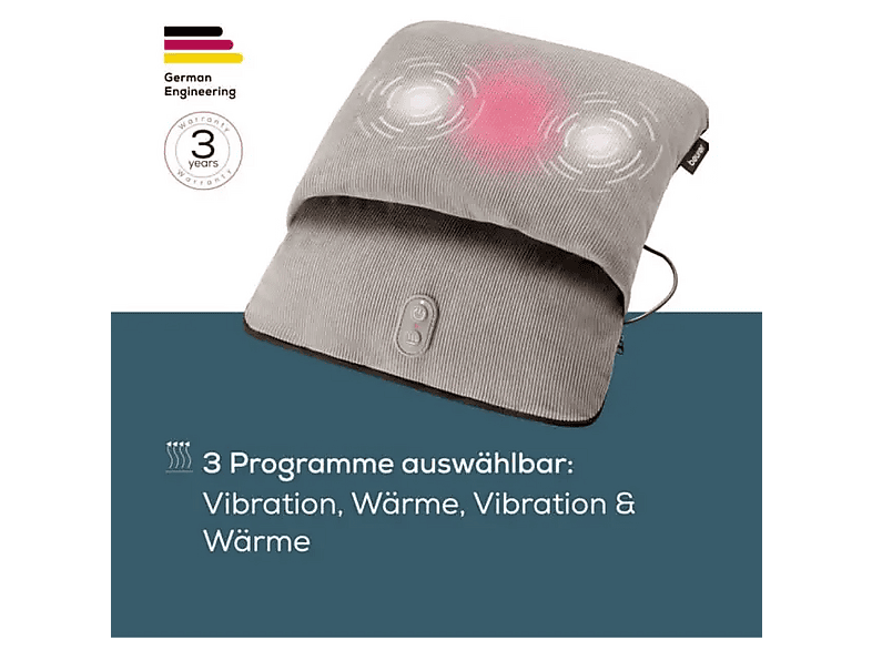 sehr starke vibration BEURER FM 28 Fussmassagekissen mit Wärme
