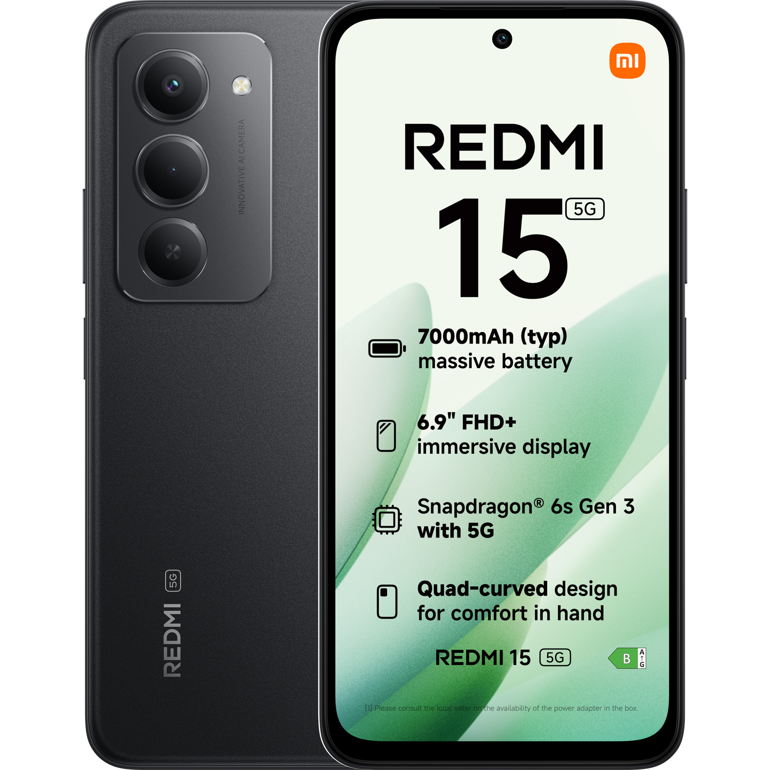 Xiaomi Redmi 15 5g - 256 Gb Zwart