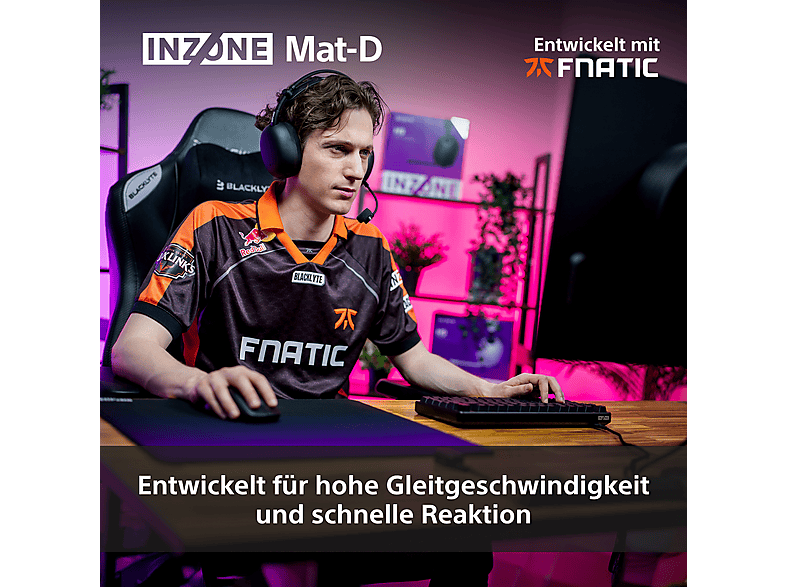 Thumbnail - SONY INZONE Mat-D Gaming-Mauspad (400 mm x 480 mm)