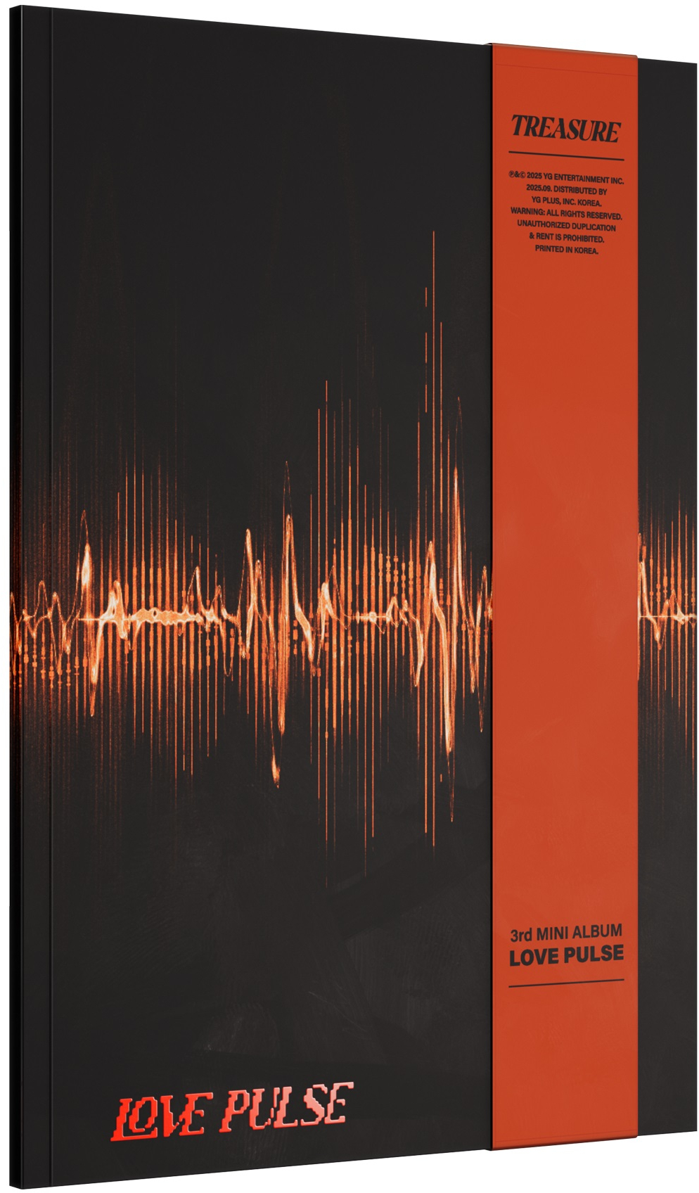 Treasure - Love Pulse (Photobook Cover Rockchic Version) (CD + könyv)