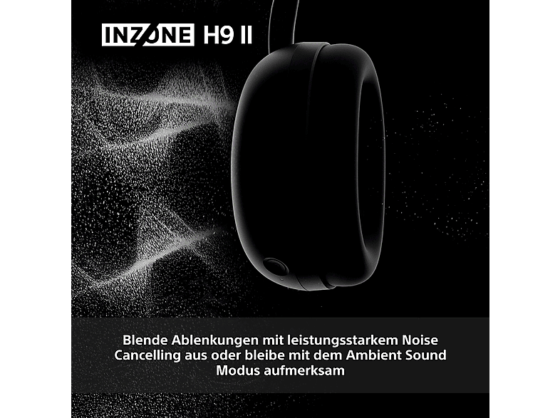 SONY Inzone H9 II Gaming Headset Kabellos, Noise Cancelling Weiss — Foto 4 von 5