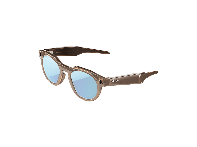 Gafas IA - Meta Oakley HSTN, Cámara ultra gran angular 12MP, Brown Smoke / Prizm™ Deep Water Polarizado