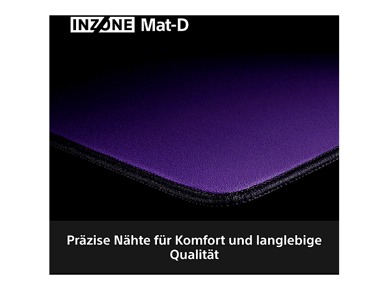 SONY Inzone Mat-D Gaming-Mauspad (400 mm x 480 mm); Gaming Mauspad — Foto 5 von 5