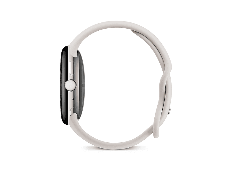 GOOGLE Pixel Watch 4 45 LTE Smartwatch Fluorelastomer, 150-215, Porcelain