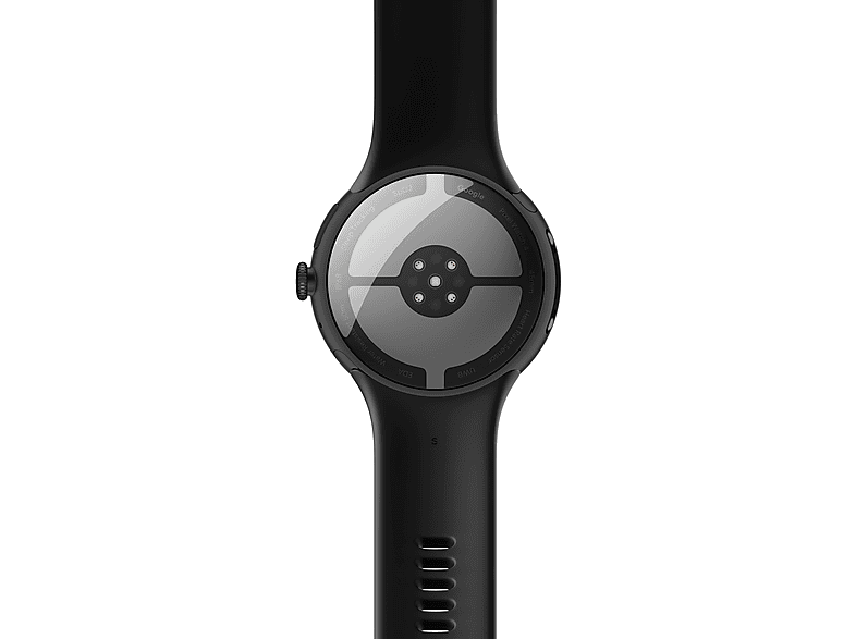 Thumbnail - GOOGLE Pixel Watch 4 45 Wi-Fi Smartwatch Fluorelastomer, 150-215, Obsidian