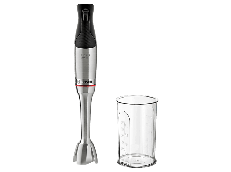 BOSCH MSM6M810 Serie 6 Ergomaster Stabmixer Stainless steel (1200 Watt)