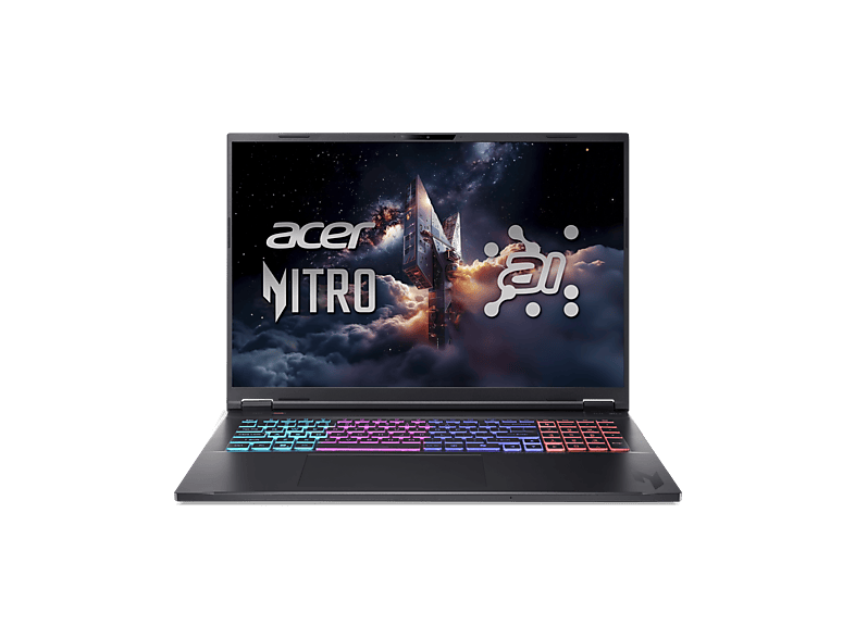 Acer Nitro 18 Ai An18-61-r0nj - Inch Ryzen™ 7 350 32 Gb 1 Tb Geforce Rtx™ 5070 Ti afbeelding
