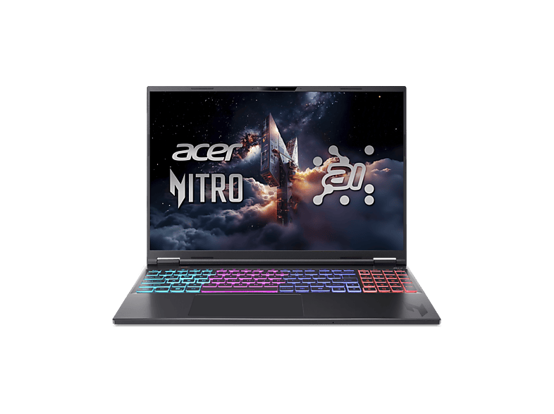 Acer Nitro 16s Ai An16s-61-r6nb - 16 Inch Ryzen™ 7 350 32 Gb 2 Tb Geforce Rtx™ 5070 Ti afbeelding