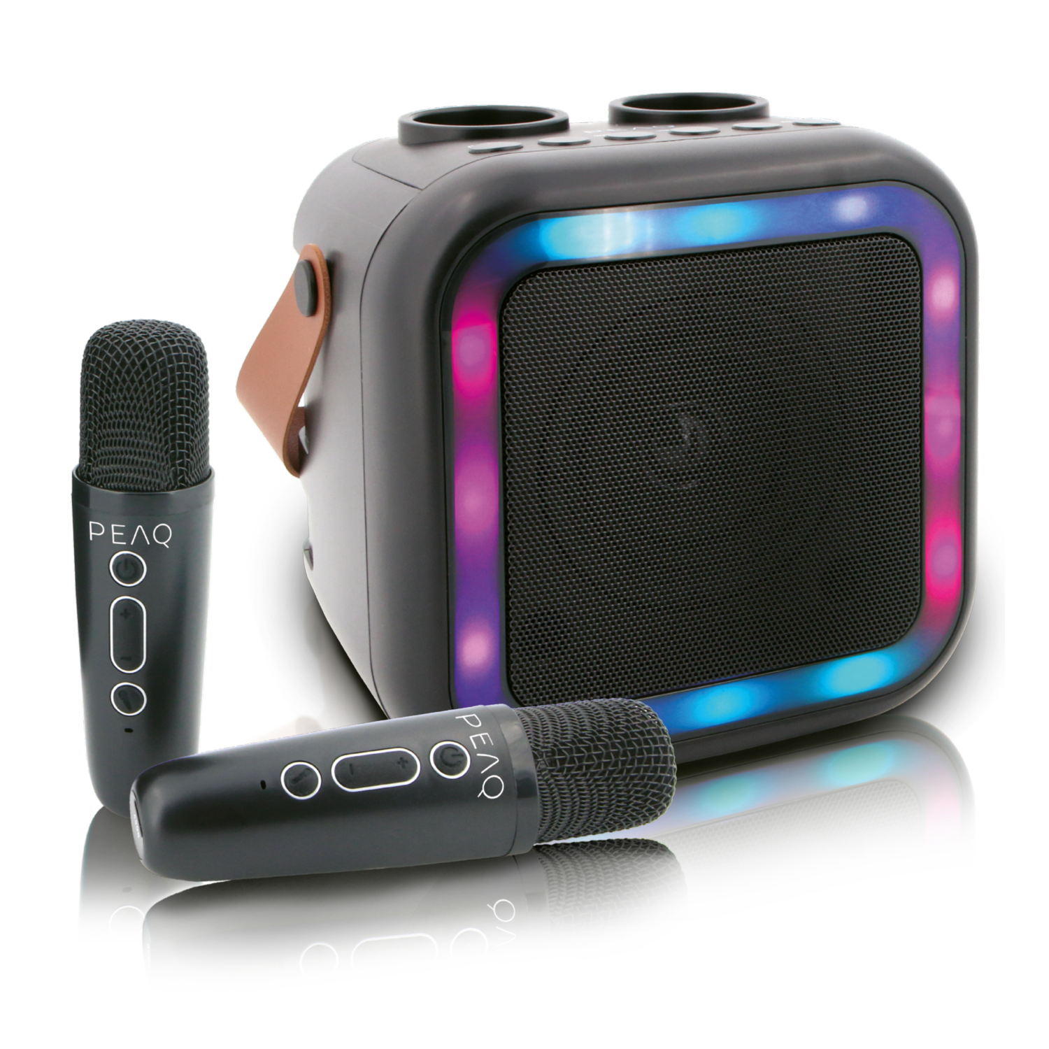 Peaq Pkm-100 Karaoke Machine Zwart