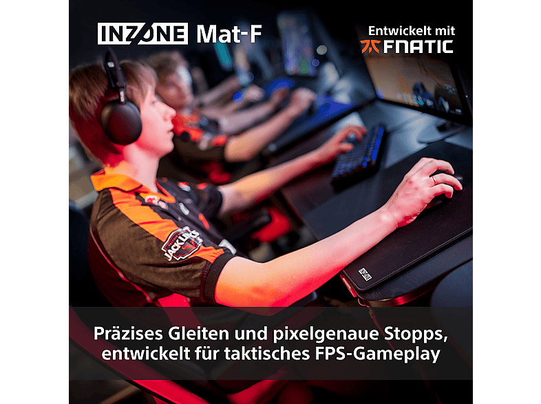 SONY Inzone Mat-F Gaming-Mauspad (400 mm x 480 mm); Gaming Mauspad — Foto 2 von 5